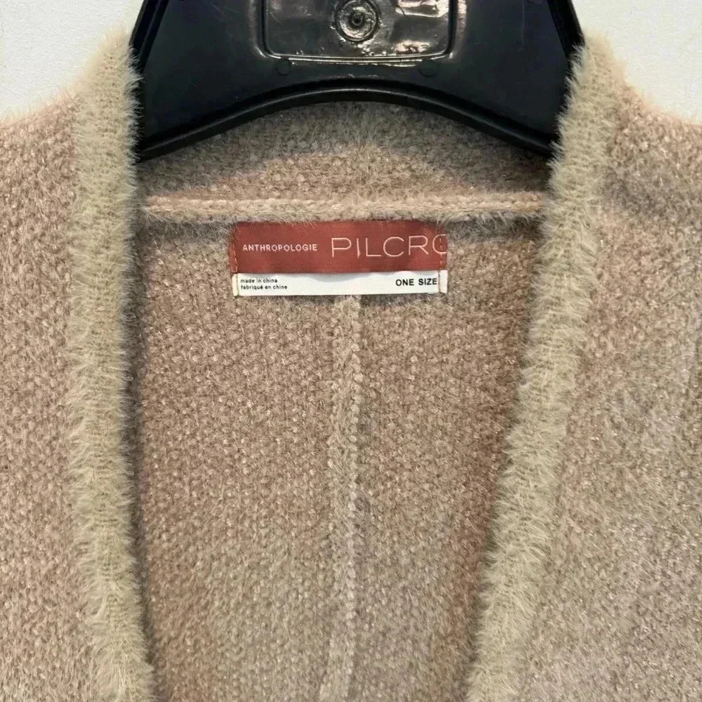 Pilcro Cardigan Sparkle Shimmer Knit One Size - Picture 3 of 8